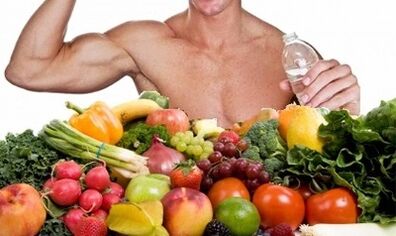 owoce i warzywa na męską potencję